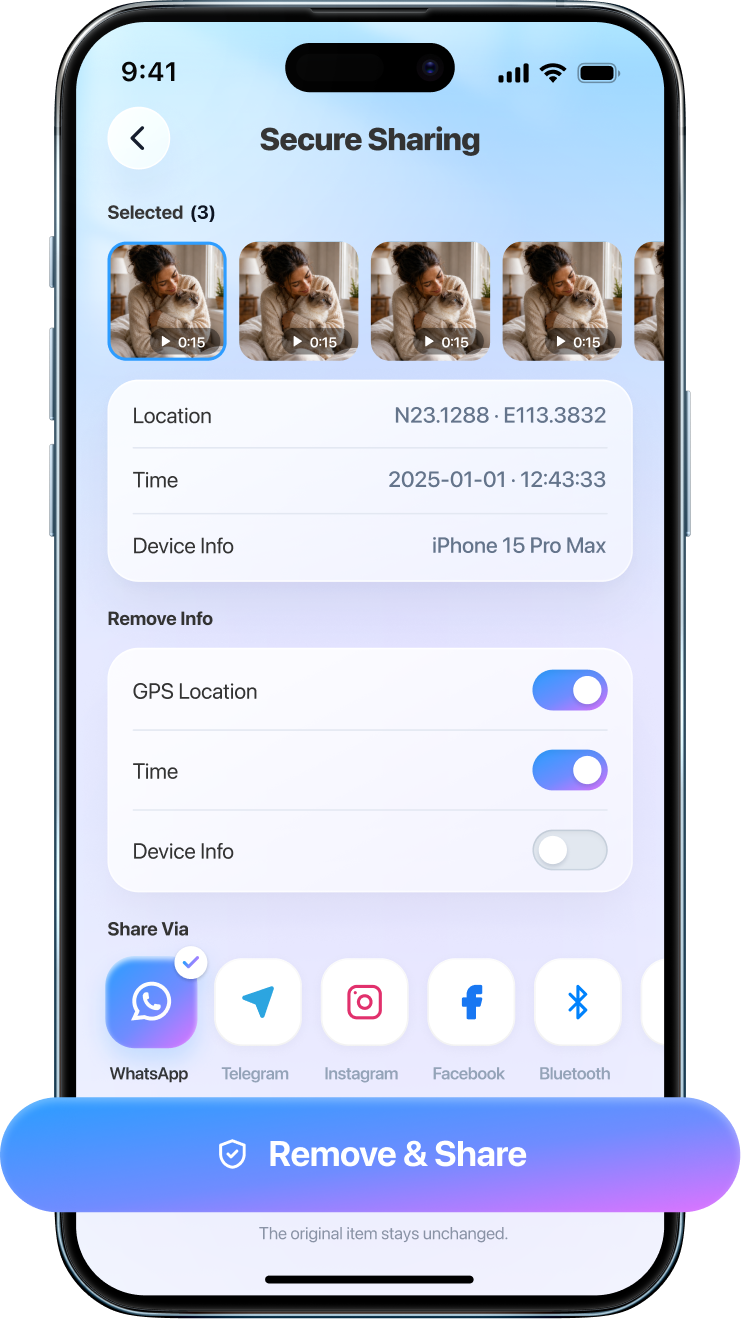 Secure sharing